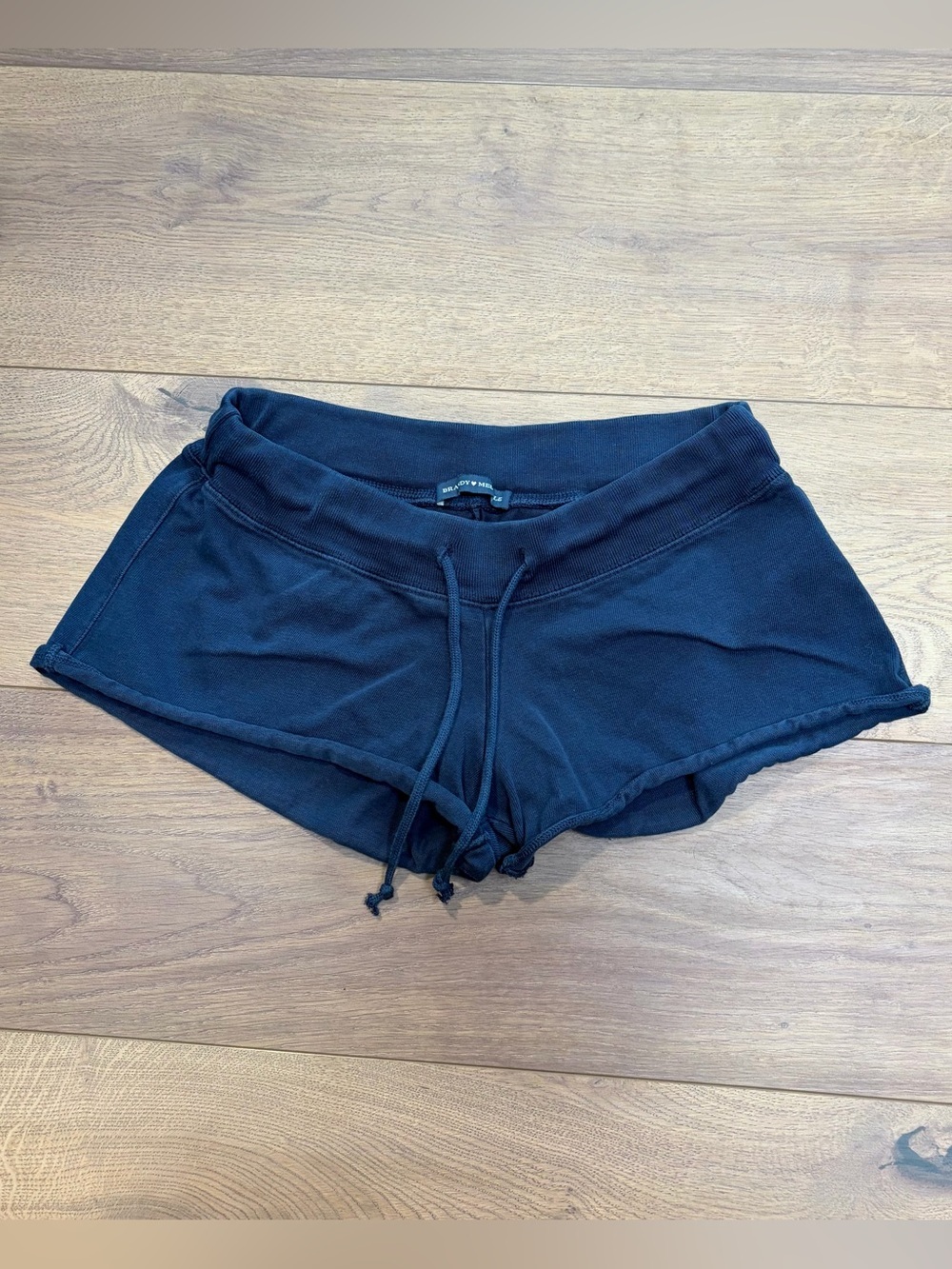 Brandy Melville Navy Low-Rise Lounge Shorts